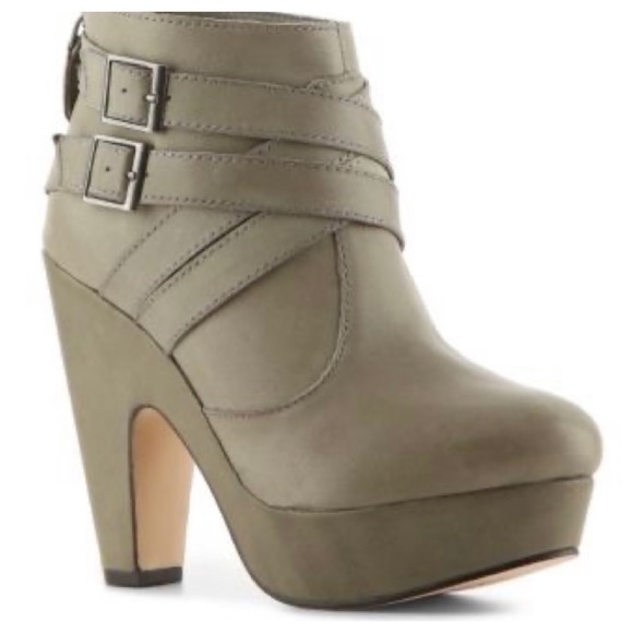 Seychelles THEORY Leather Platform Ankle Boots 9 - Picture 1 of 12